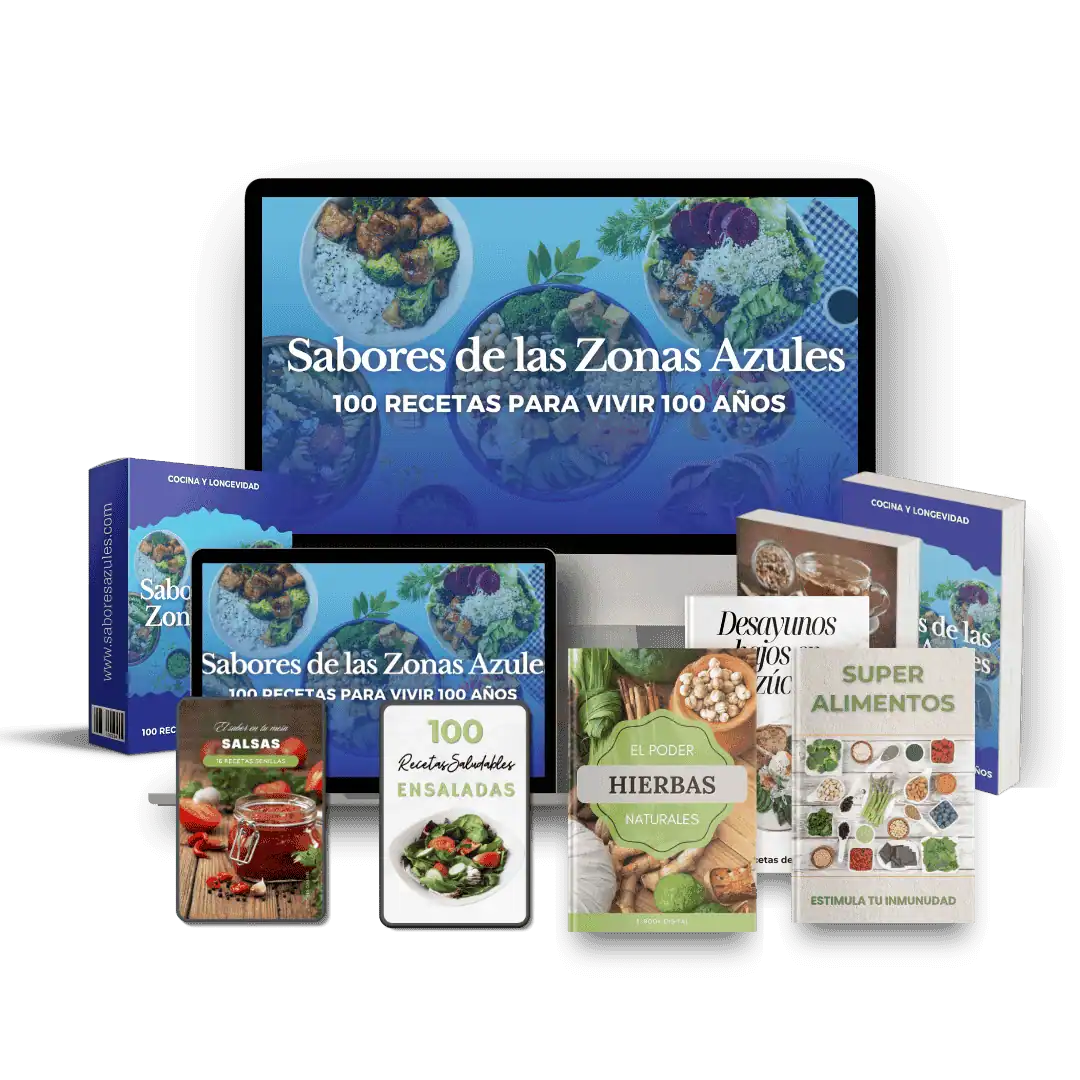 Recetario Sabores Azules y bonos